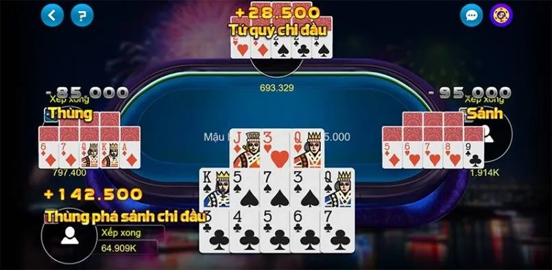 Cách chơi Mậu Binh dành cho các tân binh mới nhập môn 4 Cách chơi Mậu Binh - Tính điểm thắng thua trong mỗi ván bài